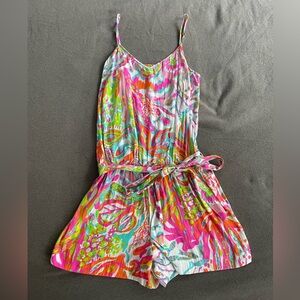 Silk Lilly Pulitzer Romper